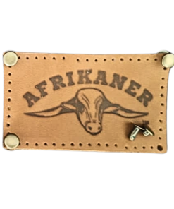 Groot Leer "Patch" (met Afrikaner en Bul)